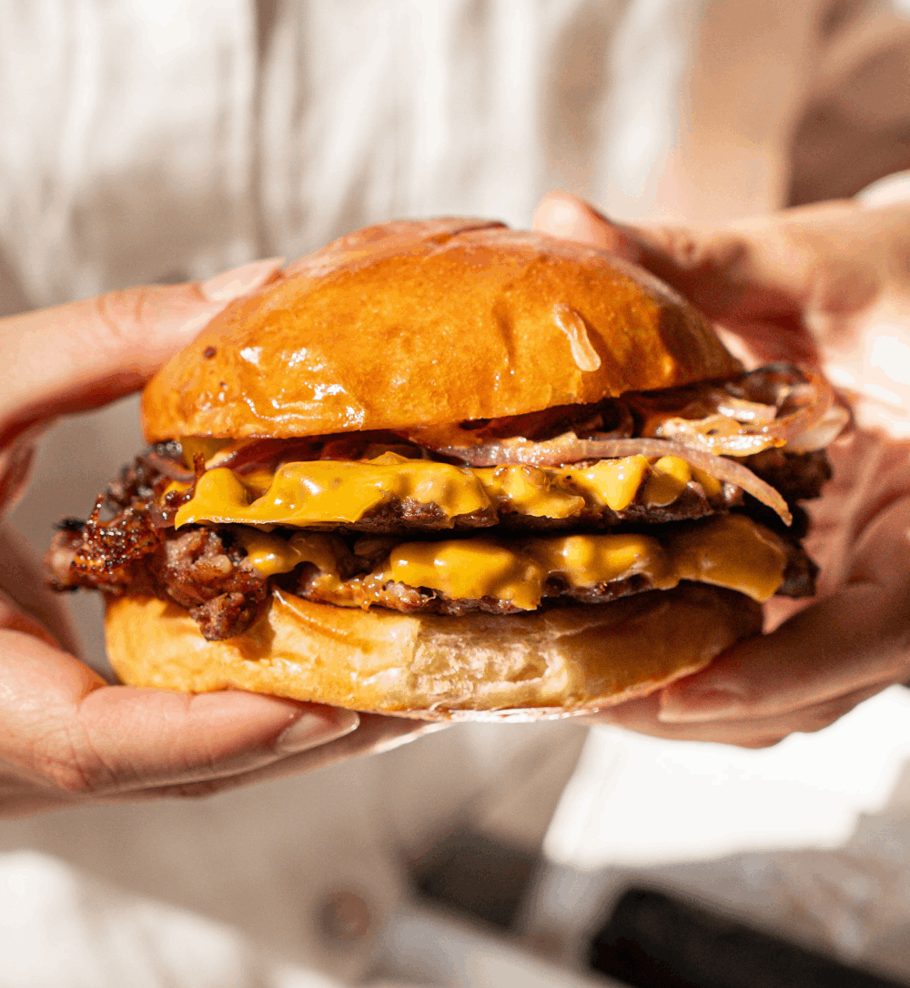 Gourmet Burgers served at Pak Delicious Bite Takeaway in Broxburn